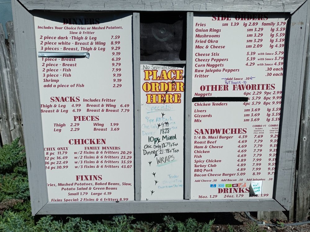 Fryer's Chicken Menu - Image 4