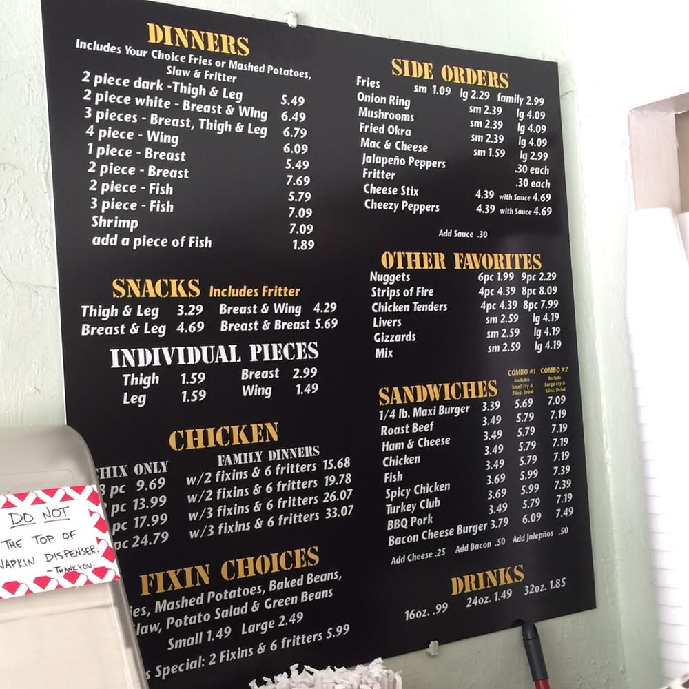 Fryer's Chicken Menu - Image 5
